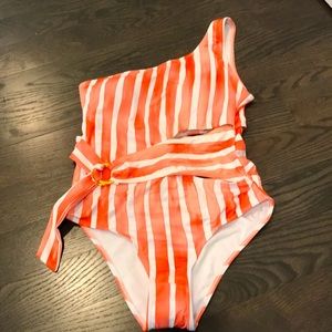 NWT SHEIN One Shoulder One Piece Swimsuit
